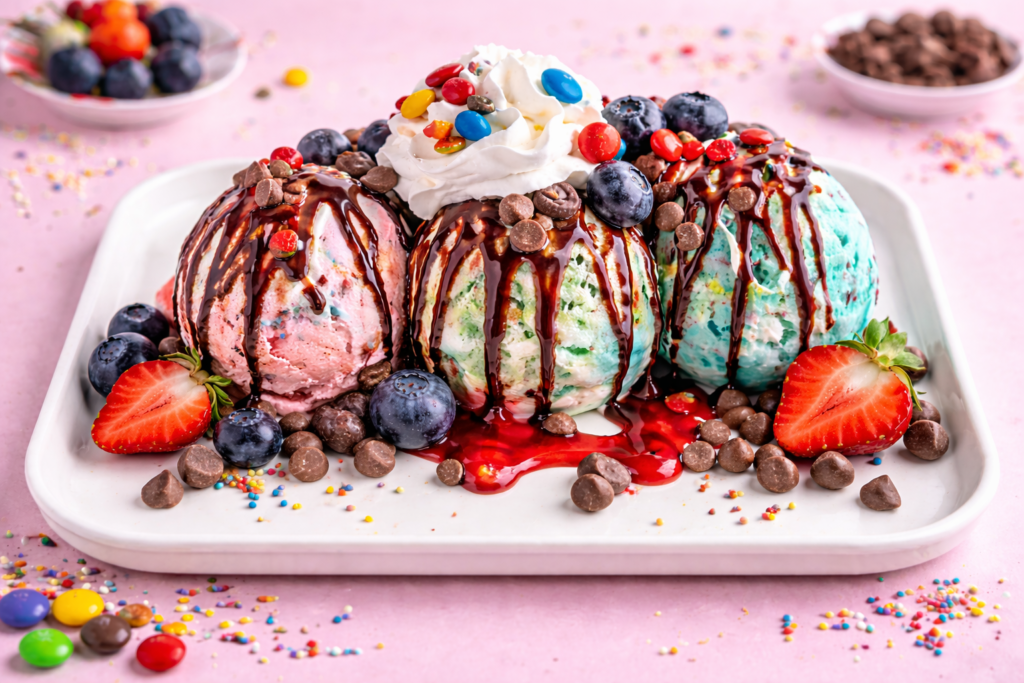 Mega Sundae by Ice Cream Cafe