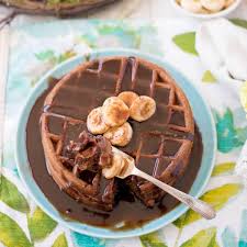 Nutella banana waffle